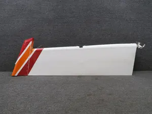 169-640000-661 Beechcraft C24R Rudder Assembly (No Screws for Tip, Minor Wear)